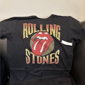 New The Rolling Stone Black and Gold T-Shirt